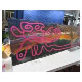 80x24 Handpainted Door Tree Funky Art *LOCAL P/U*
