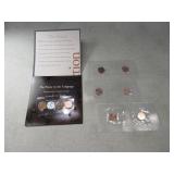 (4) Sealed Penny~US Cent Collector Coins