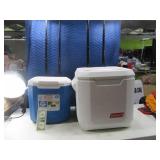 (2) COLEMAN Coolers 16" Cube & 12" Both PULL