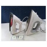 (2) Clothes Irons Rowenta~Sunbeam