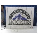 New CO ROCKIES Canvas Wall Art 28x22