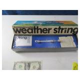 Sealed Vintage WEATHER STRING Original