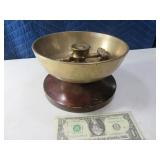 Early 8" Heavy Brass Nutcraker or Bell
