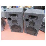 Pair ACOUSTIC Loud 27" Speakers #9901 EXC