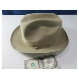 STETSON sz7.5 3XXX Beaver Vintage Cowboy Hat as is