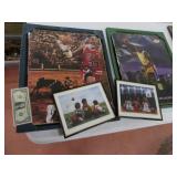 (4) Vintage NBA Shaq~Pippen & TRichard Posters