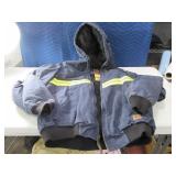 BERNE Mens szLG Winter Hooded Coat w/ Safety