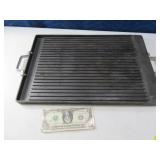 2sided 18" Aluminum Handled Griddle