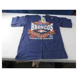 Unworn Kids Broncos sz8/10 Superbowl T-Shirt