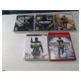 (5) PS3 Call Of Duty Playstation 3 Video Games