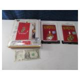 (3) Unused US MARINES Curtain & Covers