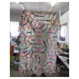 Amazing Handsewn Quilt TOP ONLY 80x90 $$
