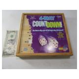 4-Way Wooden COUNTDOWN! Board Game