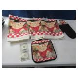 New 5pc PIG Kitchen Towel Pad SET $25