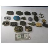 (19) Estate Belt Buckle Collection LOT $$$$