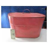 Antique Boiler w/ Lid Tin