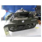 LARGE 30" Toy Military Tank Toy w/ Men & Guns