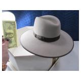 5X BEAVER Hats sz7 Grey Hat $$ Nice