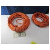 (2) Nice Extension Cords 100
