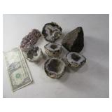 (7) Rocks~Minerals Geodes & Ore