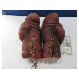 Early Antique Boxing Gloves