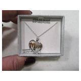 MOM Sterling Over GoldPlate Unworn Necklace