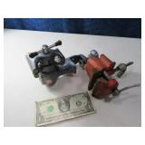 (2) 3" Clamp On Vises Tools