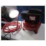 Porter Cable Pancake Air Compressor w/ Hose NICE