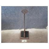 Cast Metal FreeStanding Foot/Boot Cleaner