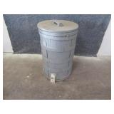 Antique 20" Wooden Barrel w/ Lid
