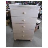 Modern 28" ChestOfDrawers 5drawer Dresser EXC