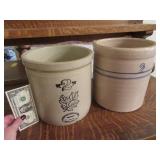 (2) 2gal Antique Crocks EXC
