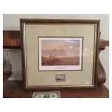 18x17 Ducks Unlimited GOOSE HUNT Art Print LtdEd