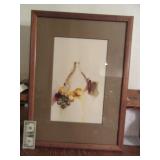 JOHN MENDOZA Framed Artwork Early 1971 Abstract