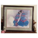 RC GORMAN Framed SouthWest Large Print 36x30