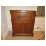 Amazing HandCarved UNIQUE Wood Bar Wow $$$