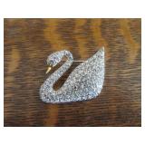 SWAROVSKI Bling 1.5" Swan Pin Jewelry