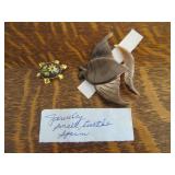 (2) Fuji Fish & Spain Turtle Jewelry Pins