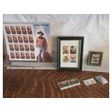 Lot Postage Stamps John Wayne~Casablanca~etc
