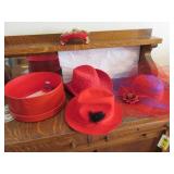 (4) Red Hats RED HAT LADY