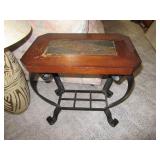 22x14 TileTop Metal Base Accent Table