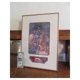 14x20 SouthWest Art Print w/ Claw Inlay