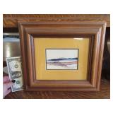 Smaller 13x11 John Mendoza Framed Art