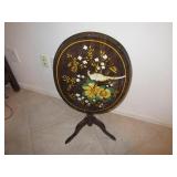 Vintage Wood TiltTop Accent 24" Table