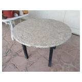 42" Marble Round Patio Table