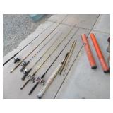 LOT Fishing Poles & Reels
