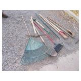 Large LOT asst Yard Tools