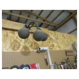 NEAT Brass Antique Store Front Ball Light