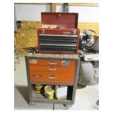 2pc Metal Classic Tool Box PLUS Contents