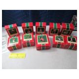 Lot (10) asst Hallmark Ornaments grpA